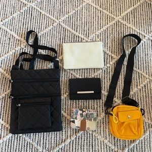 Sidebags + wallets bundle